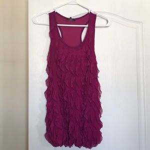 Deb Maroon Tank Top